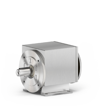 Stainless steel shielded coaxial gearboxes