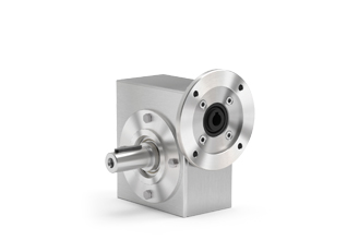 Output shaft is produced in AISI 316L.